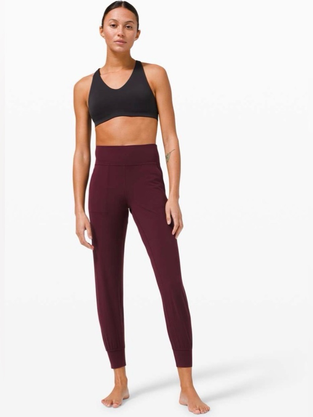 Lululemon‎ Align Jogger maroon size 4